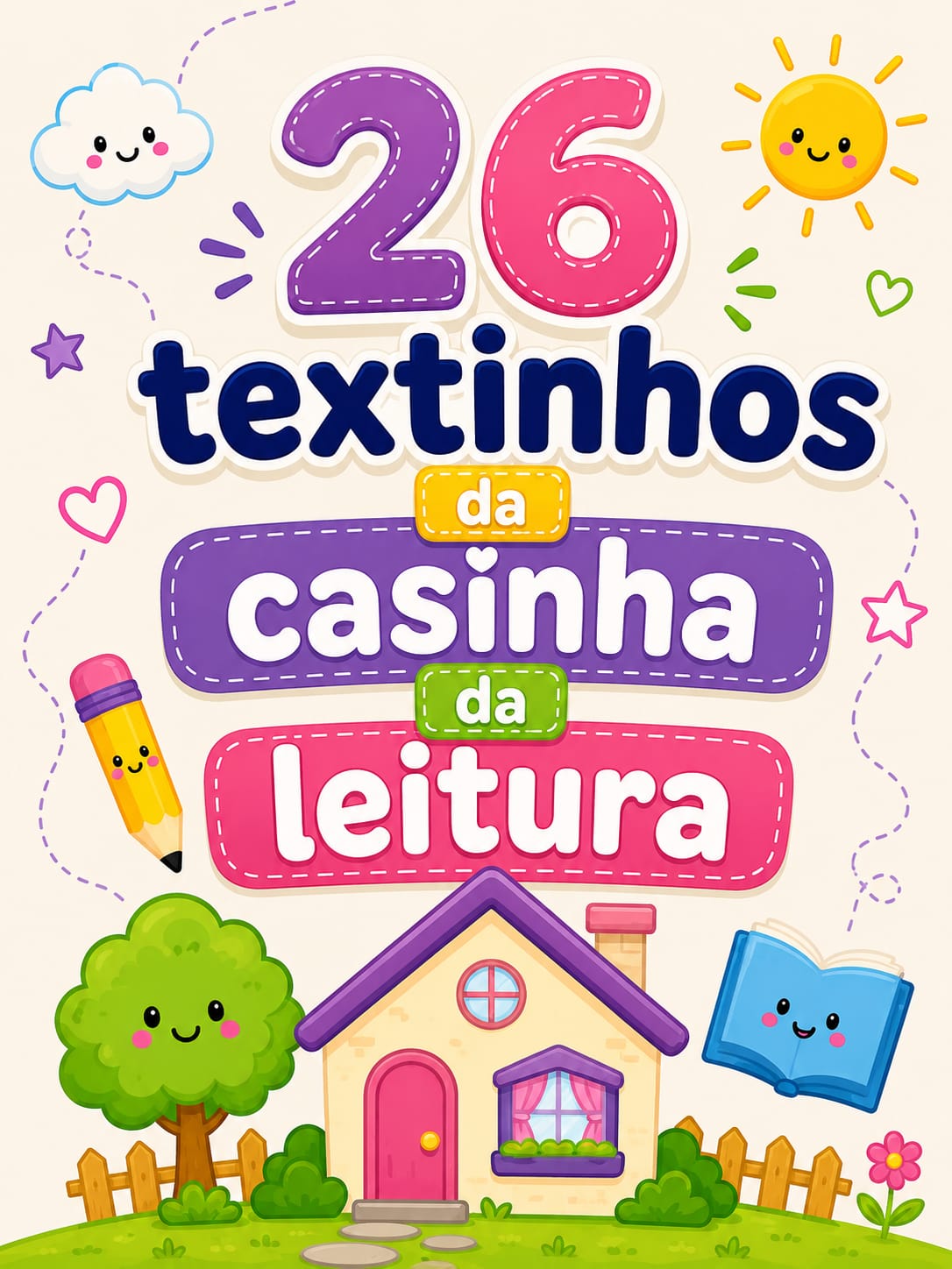 Capa do material 26 TEXTINHOS DA CASINHA DA LEITURA