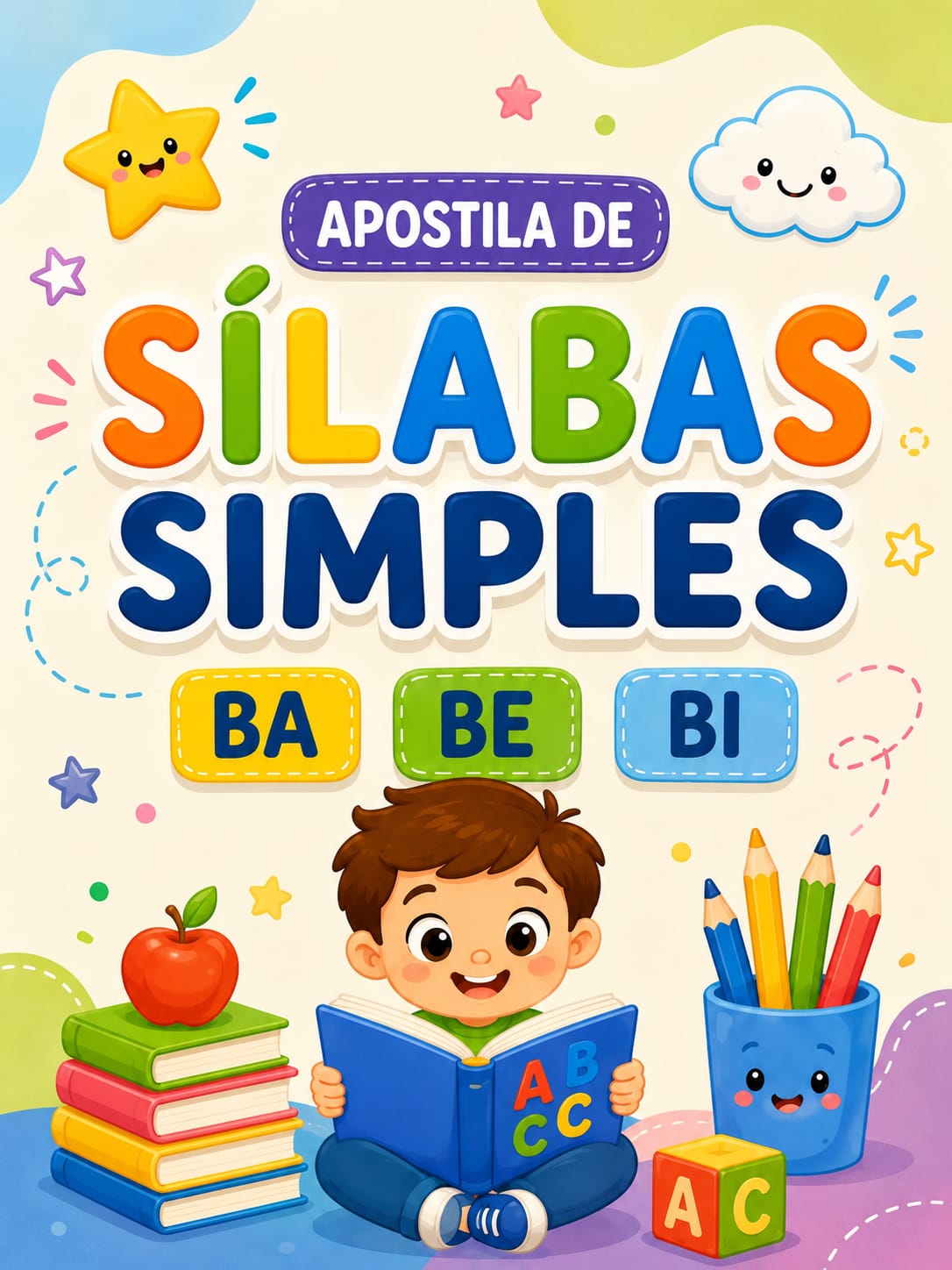 Capa do material APOSTILA DE SÍLABAS SIMPLES